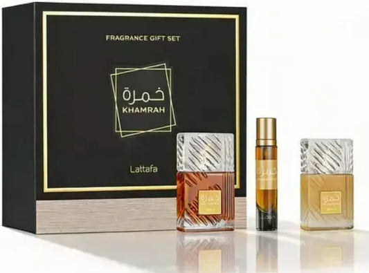 Kit Lattafa Khamrah – Fragrance Gift Set