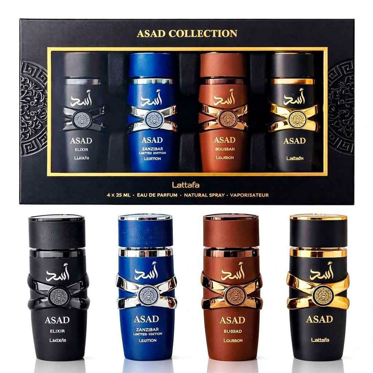 Kit Asad Collection Lattafa 4 x 25 ml EAU DE PARFUM