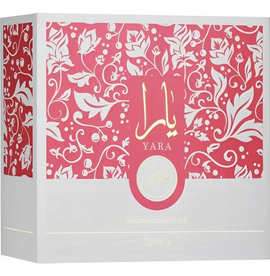 Kit Yara 3 em 1 perfume 100 ml, Decante, perfume para cabelo