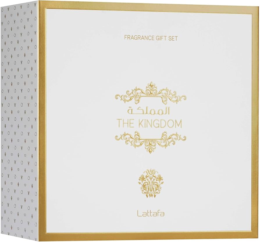 Kit The kingtom 3 em 1, perfume 100 ml, creme e Decante