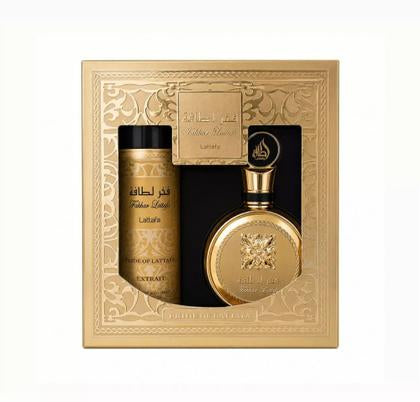 Kit Spray 200 ml + Perfume Fakhar Gold 100 ml