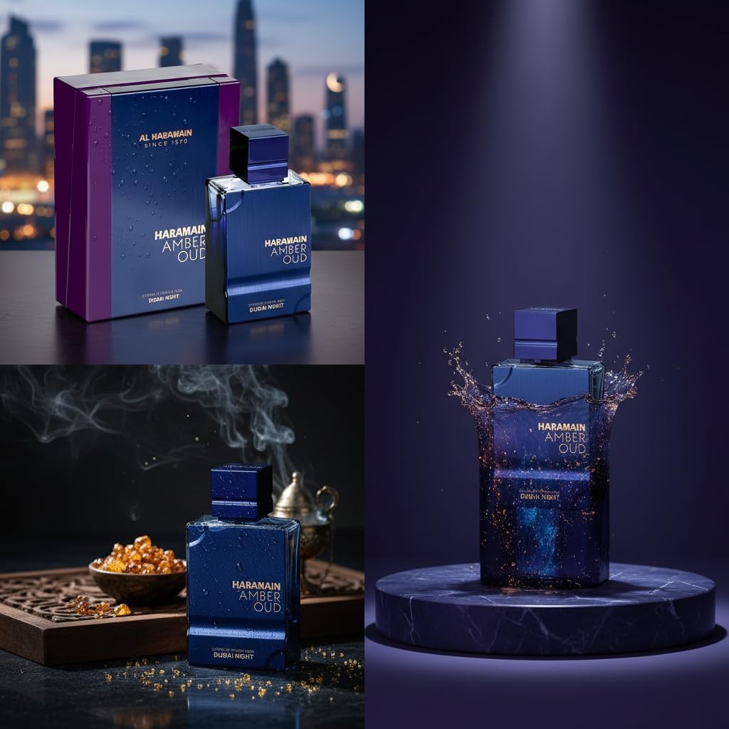 Al Haramain Amber Oud Dubai Night Extrait De Parfum 100ml