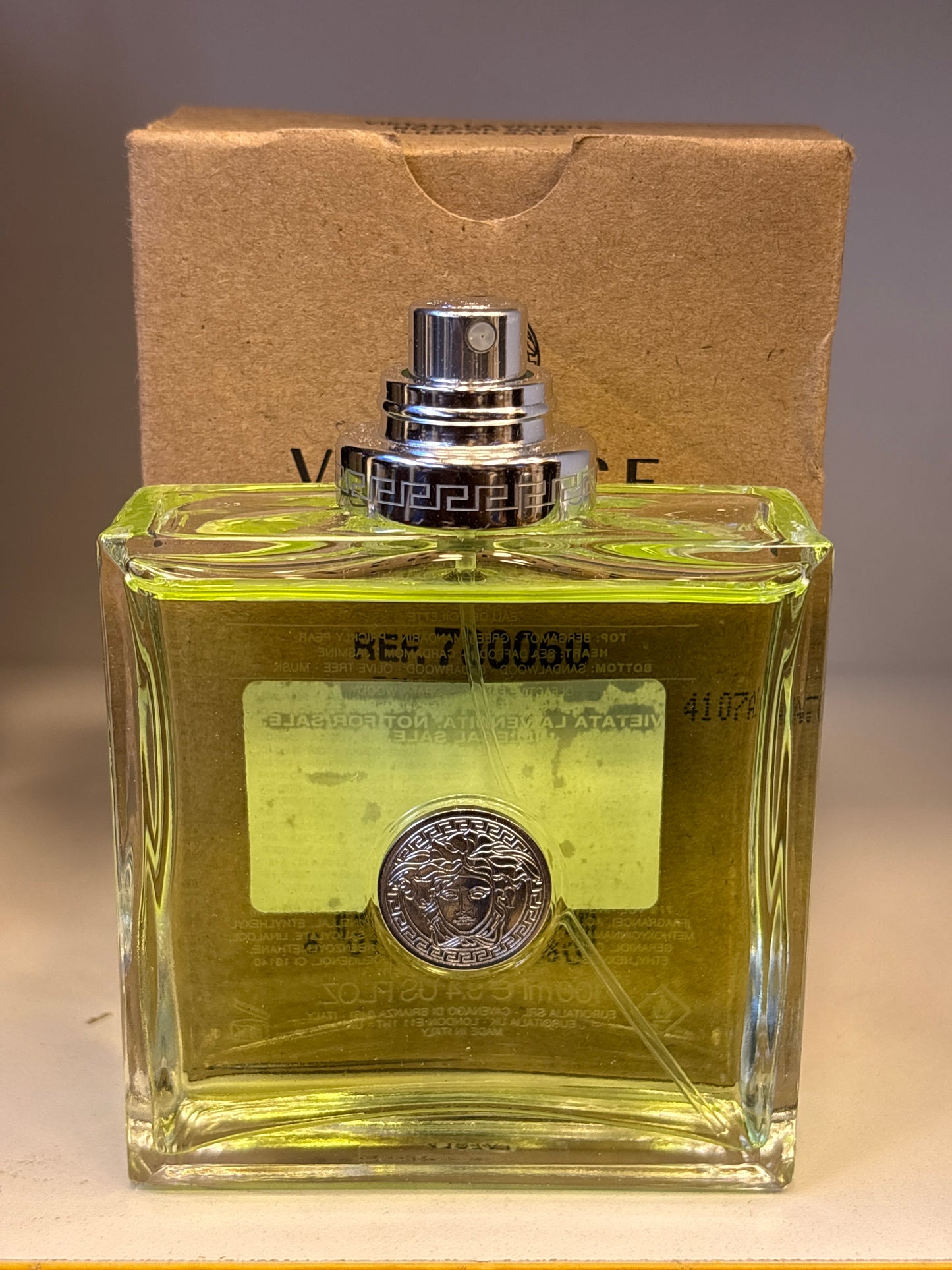 Versace Versensr Tester 100 ml Eau de Toilette Unissex