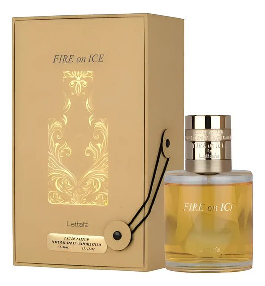Perfume Lattafa Fire On Ice Edp 110ml unissex