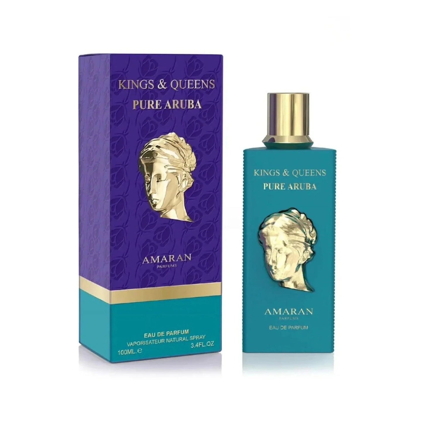 KINGS &amp; QUEENS PURE ARUBA EDP 100 ML FEMININO
