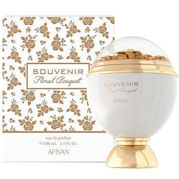 Perfume Árabe Feminino Souvenir Floral Bouquet Eau de Parfum Afnan - 100ml