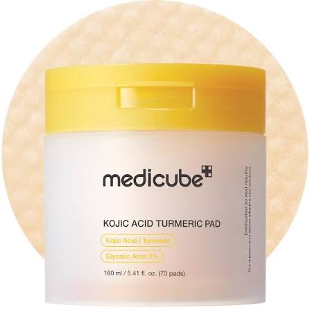 Medicube Kojic Acid Turmeric Pad 70 Discos