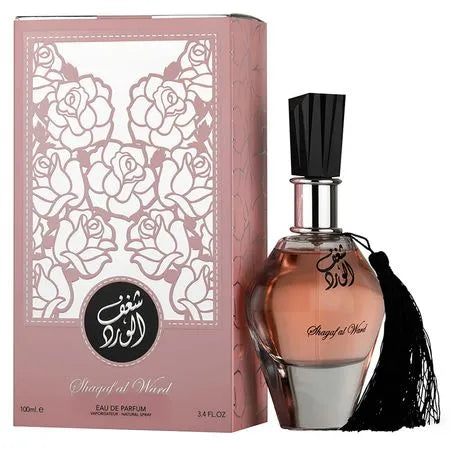 Shagaf Al Ward Al Wataniah Perfume Árabe Feminino Eau de Parfum 100ml
