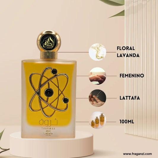 Perfume Lattafa Pride Tharwah Gold EDP 100ml Unisex